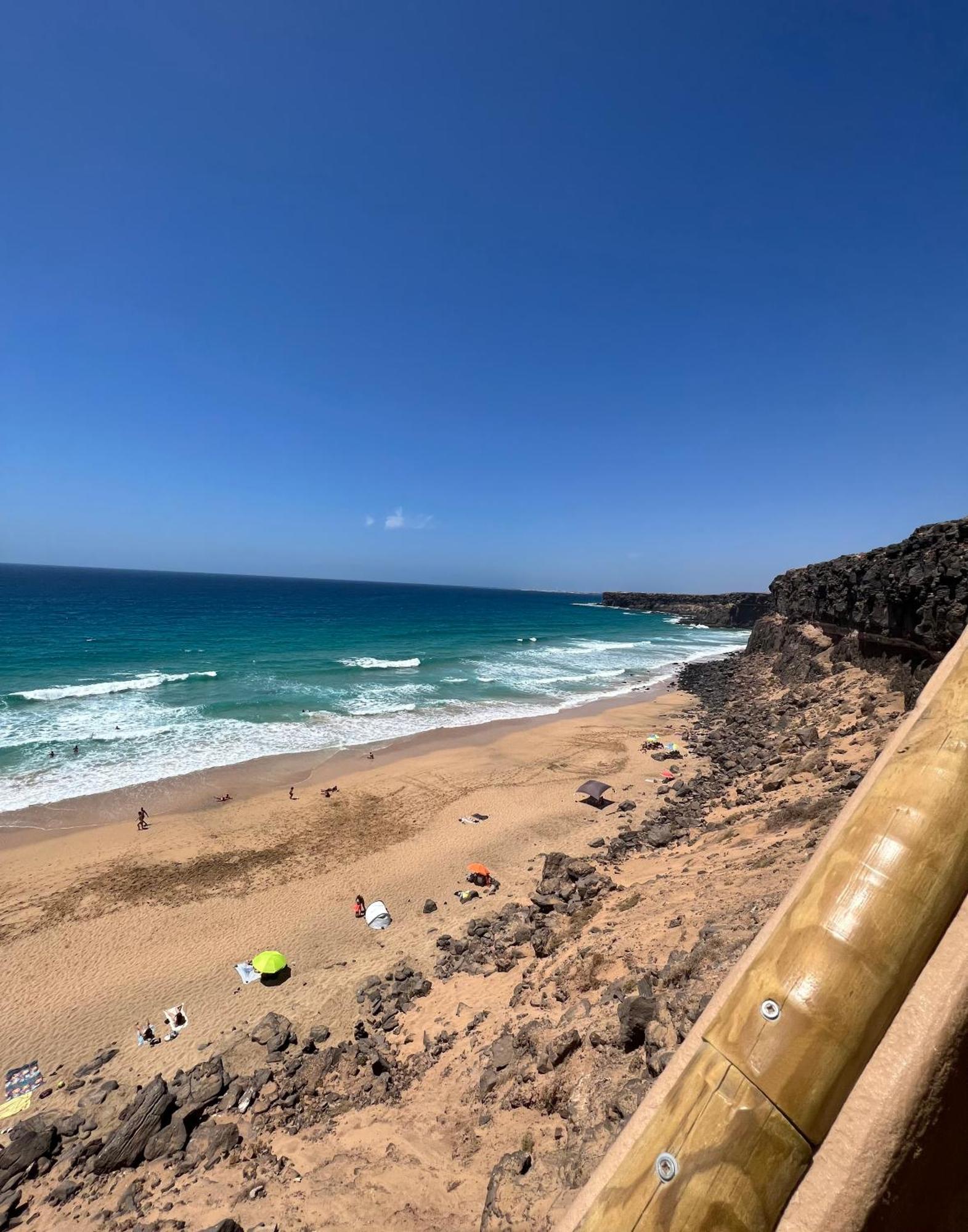 Apartamento Meliyeri1 1ª Linea De Playa El Cotillo  ภายนอก รูปภาพ